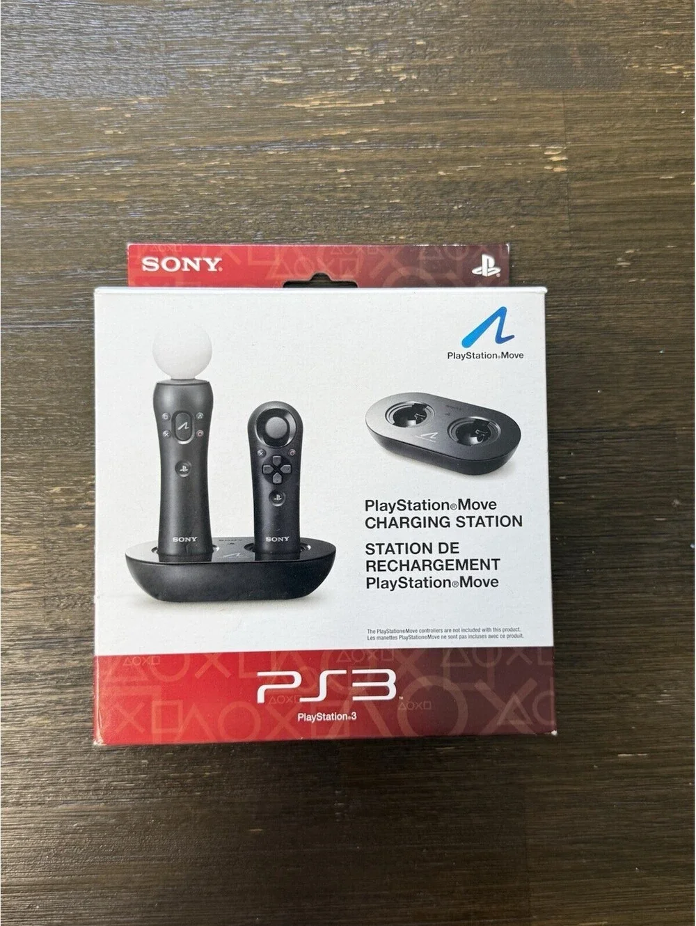 Sony PS3 PlayStation Move Controller Charging Station Dock w/ AC Adapter Box⁠